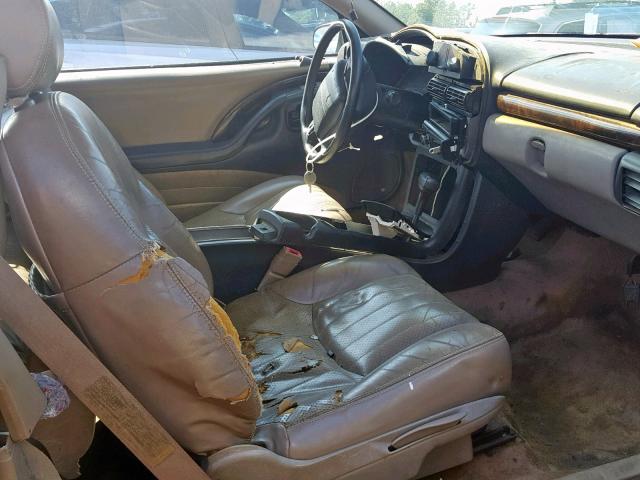 2G1WW12M1V9156066 - 1997 CHEVROLET MONTE CARL მუქწითელი ფოტო 5