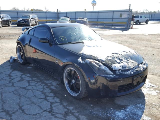 JN1AZ34E85M650103 - 2005 NISSAN 350Z COUPE BLACK photo 1