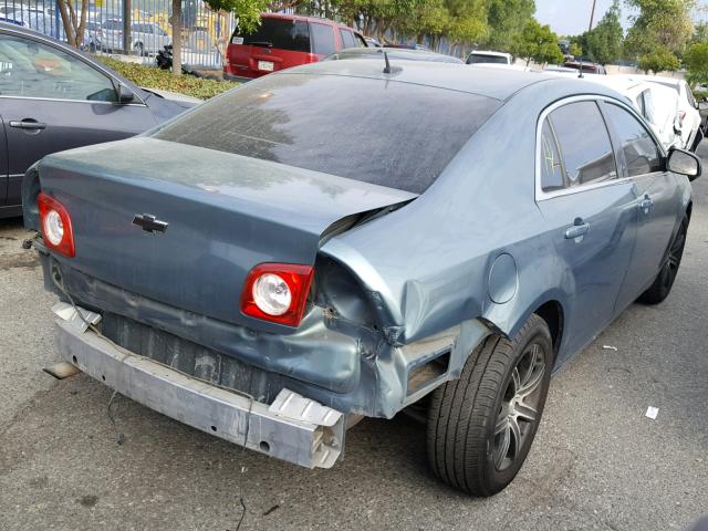 1G1ZG57BX9F158775 - 2009 CHEVROLET MALIBU LS 绿色 照片 4