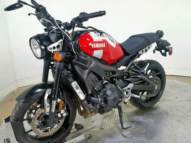 JYARN47E0JA002078 - 2018 YAMAHA XSR900 RED photo 4