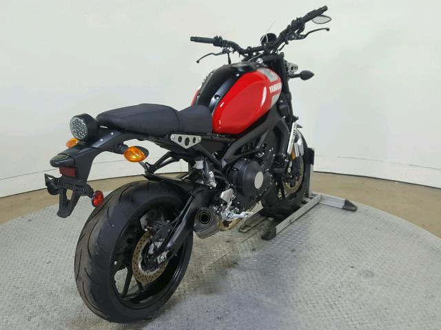 JYARN47E0JA002078 - 2018 YAMAHA XSR900 RED photo 8