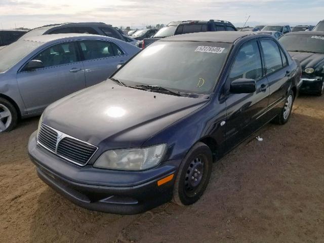 JA3AJ26E73U020810 - 2003 MITSUBISHI LANCER ES GRAY photo 2