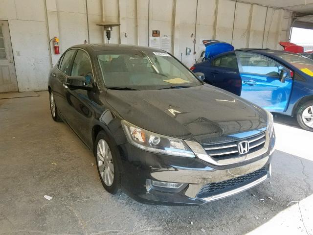 1HGCR2F83DA007893 - 2013 HONDA ACCORD EXL BLACK photo 1