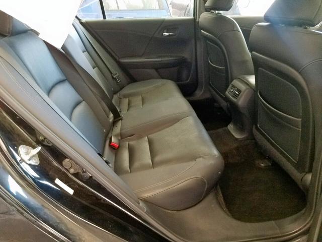 1HGCR2F83DA007893 - 2013 HONDA ACCORD EXL BLACK photo 6