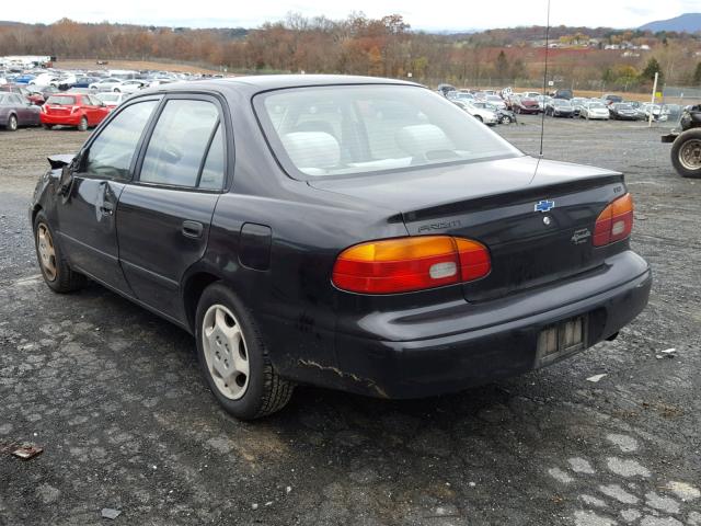 1Y1SK5282XZ421996 - 1999 CHEVROLET GEO PRIZM BLACK photo 3