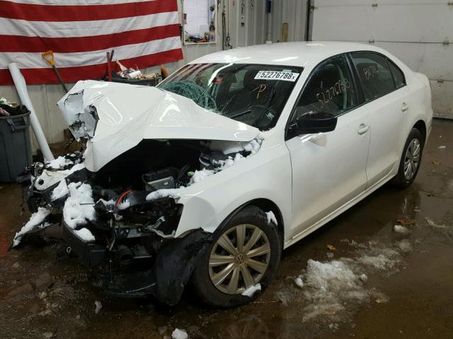 3VW2K7AJ7DM241055 - 2013 VOLKSWAGEN JETTA BASE 白色 照片 2