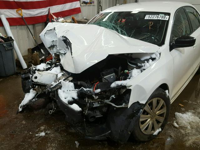 3VW2K7AJ7DM241055 - 2013 VOLKSWAGEN JETTA BASE 白色 照片 9