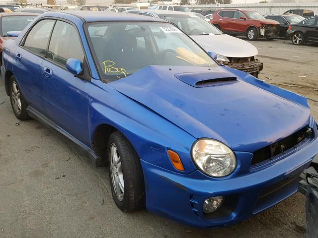 JF1GD29682H502920 - 2002 SUBARU IMPREZA WR BLUE photo 1