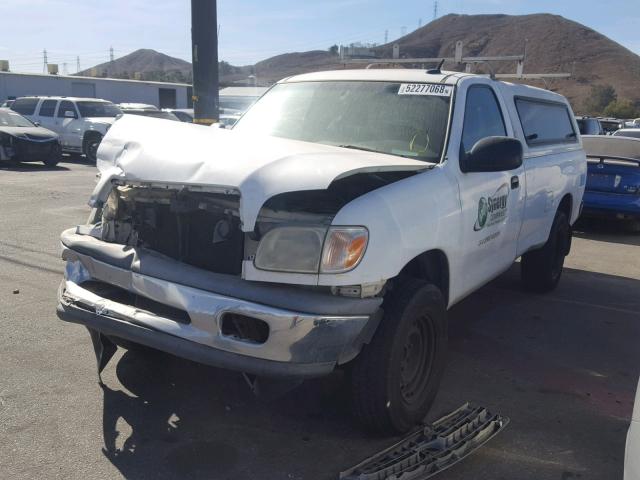 5TBJT321X6S473759 - 2006 TOYOTA TUNDRA WHITE photo 2