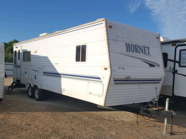 4YDT29G224E310613 - 2004 KEYSTONE HORNET WHITE photo 1