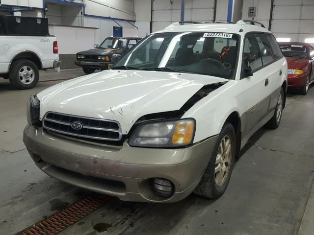 4S3BH6652Y7659420 - 2000 SUBARU LEGACY OUT WHITE photo 2