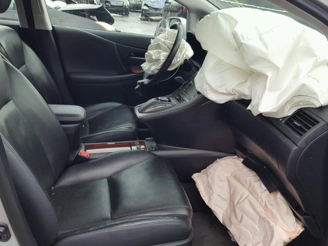 JTHBB1BA0A2003421 - 2010 LEXUS HS 250H SILVER photo 5