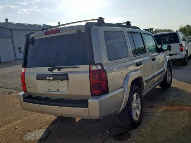 1J8HG48K26C359703 - 2006 JEEP COMMANDER ნაცრისფერი ფოტო 4