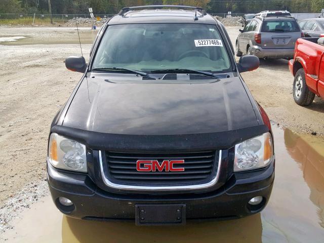 1GKDT13S742364393 - 2004 GMC ENVOY BLACK photo 9