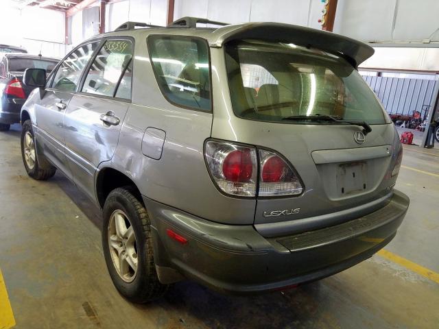 JTJHF10U520270691 - 2002 LEXUS RX 300 GRAY photo 3