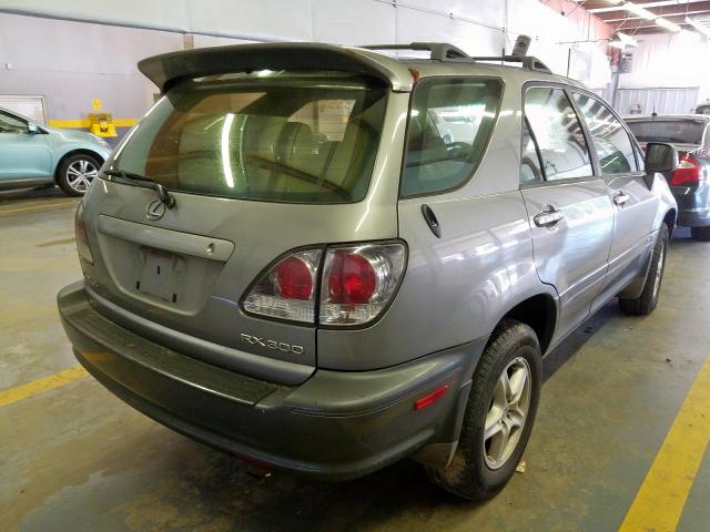 JTJHF10U520270691 - 2002 LEXUS RX 300 GRAY photo 4