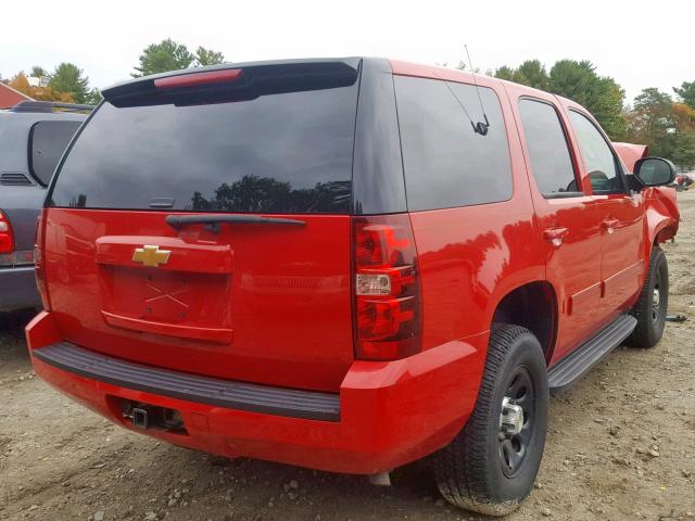 1GNSK2E04CR311462 - 2012 CHEVROLET TAHOE SPEC RED photo 4