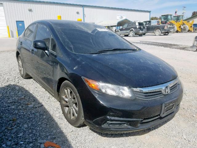 19XFB2F95CE052483 - 2012 HONDA CIVIC EXL 黑色 照片 1