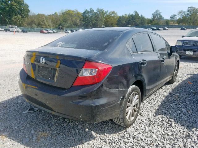 19XFB2F95CE052483 - 2012 HONDA CIVIC EXL 黑色 照片 4