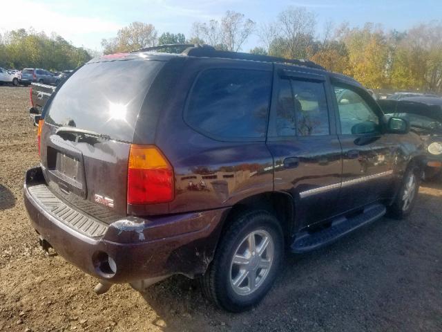 1GKDT13S182114847 - 2008 GMC ENVOY PURPLE photo 4