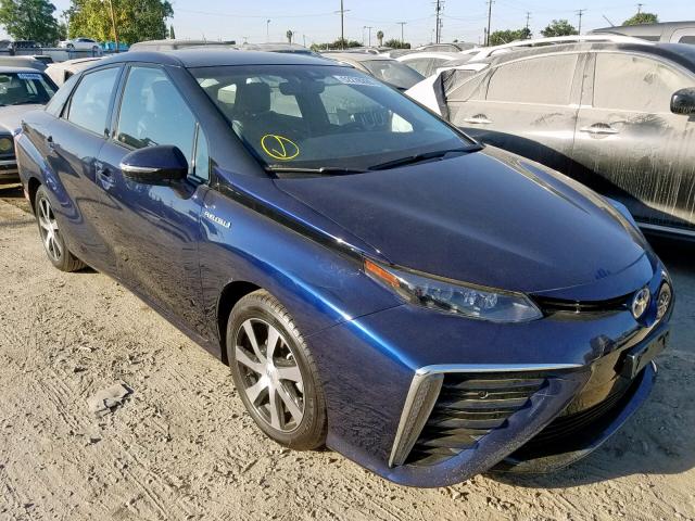 JTDBVRBDXHA002293 - 2017 TOYOTA MIRAI BLUE photo 1