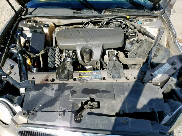 2G4WD582861142283 - 2006 BUICK LACROSSE C TAN photo 7