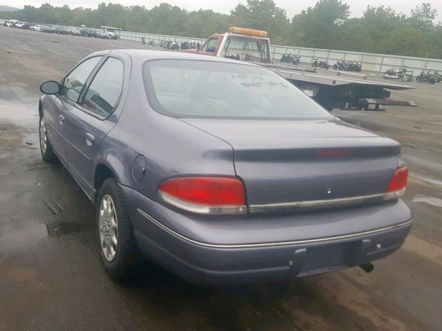 1C3EJ46X1YN292145 - 2000 CHRYSLER CIRRUS LX BLUE photo 3