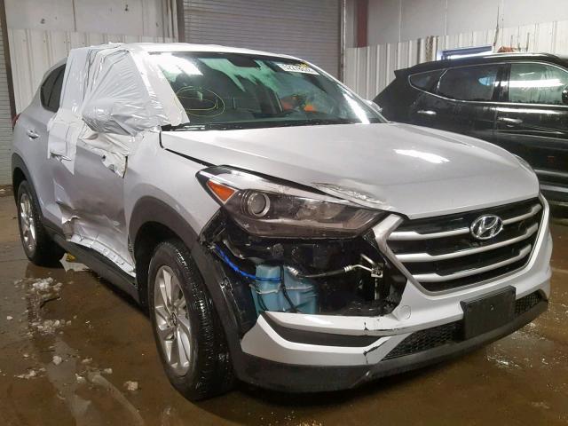 KM8J23A46HU297678 - 2017 HYUNDAI TUCSON SE SILVER photo 1