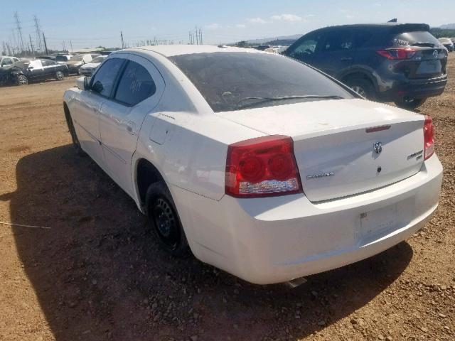 2B3CA3CV2AH106676 - 2010 DODGE CHARGER SX WHITE photo 2