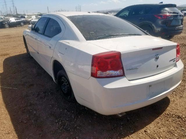 2B3CA3CV2AH106676 - 2010 DODGE CHARGER SX WHITE photo 3