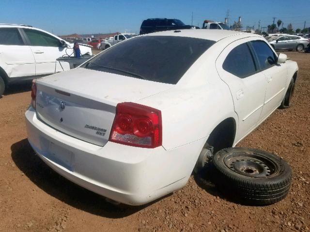 2B3CA3CV2AH106676 - 2010 DODGE CHARGER SX WHITE photo 4