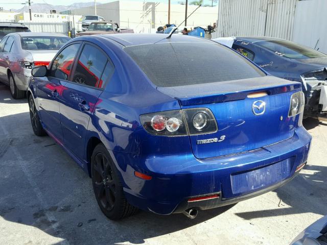 JM1BK323071656943 - 2007 MAZDA 3 S BLUE photo 3