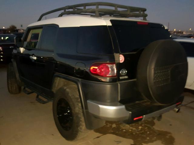 JTEZU11F070016368 - 2007 TOYOTA FJ CRUISER BLACK photo 3