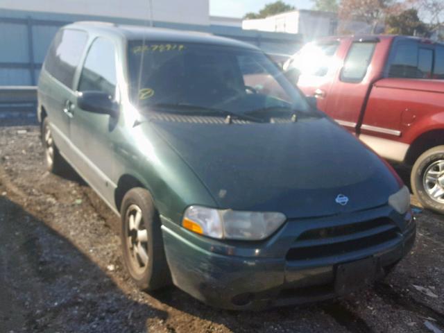 4N2ZN15T92D815484 - 2002 NISSAN QUEST GXE GREEN photo 1