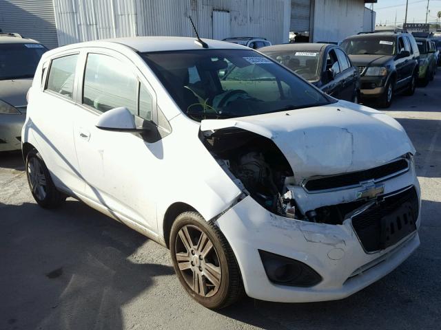 KL8CD6S97DC511900 - 2013 CHEVROLET SPARK 1LT WHITE photo 1