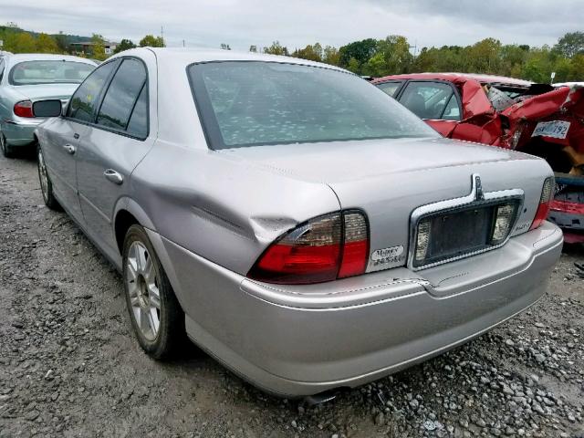 1LNHM87A13Y665303 - 2003 LINCOLN LS ვერცხლისფერი ფოტო 3
