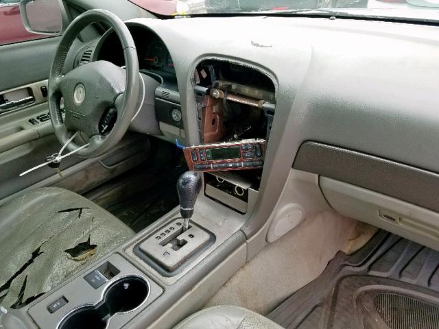 1LNHM87A13Y665303 - 2003 LINCOLN LS ვერცხლისფერი ფოტო 9