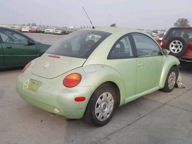 3VWBK21C12M441074 - 2002 VOLKSWAGEN NEW BEETLE GREEN photo 4