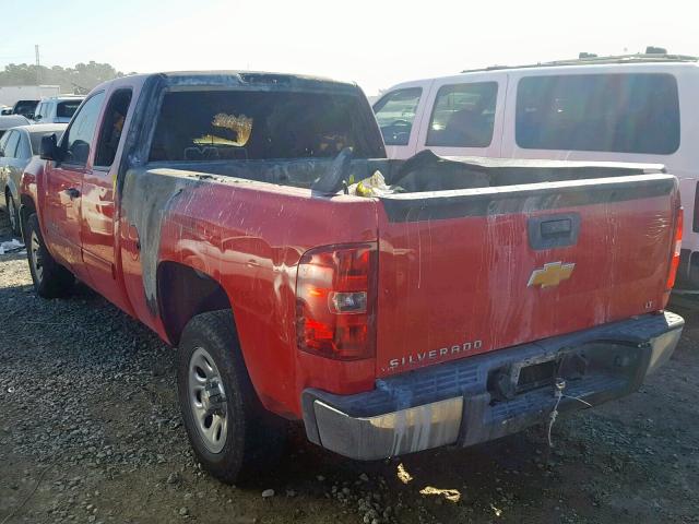 1GCRCSEA4DZ364175 - 2013 CHEVROLET SILVERADO RED photo 3