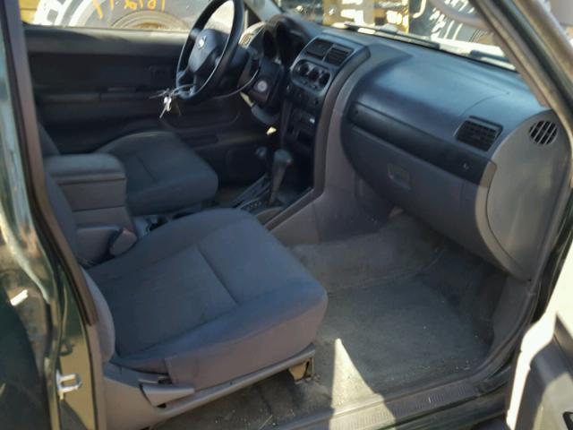 1N6ED29Y72C373114 - 2002 NISSAN FRONTIER C GREEN photo 5