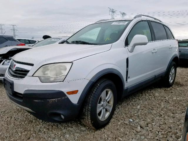 3GSCL33P08S515796 - 2008 SATURN VUE XE WHITE photo 2