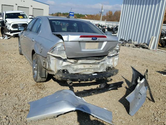 3FAHP0KC9BR167861 - 2011 FORD FUSION SPO SILVER photo 3