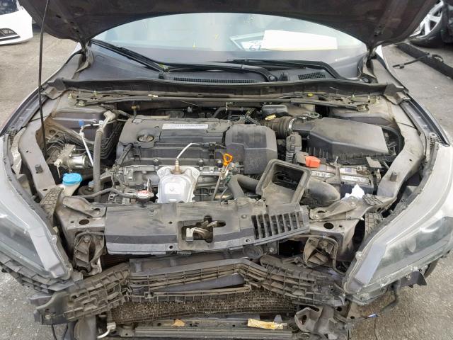 1HGCR2F82DA114899 - 2013 HONDA ACCORD EXL GRAY photo 7