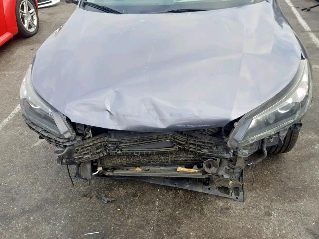 1HGCR2F82DA114899 - 2013 HONDA ACCORD EXL GRAY photo 9