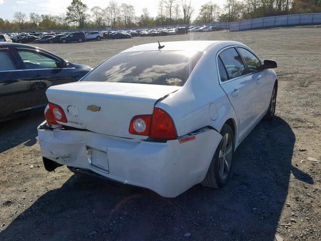 1G1ZC5E11BF188923 - 2011 CHEVROLET MALIBU 1LT 白色 照片 4