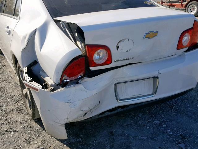 1G1ZC5E11BF188923 - 2011 CHEVROLET MALIBU 1LT 白色 照片 9