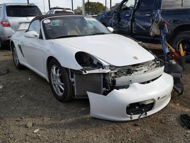 WP0CA29878U710595 - 2008 PORSCHE BOXSTER WHITE photo 1