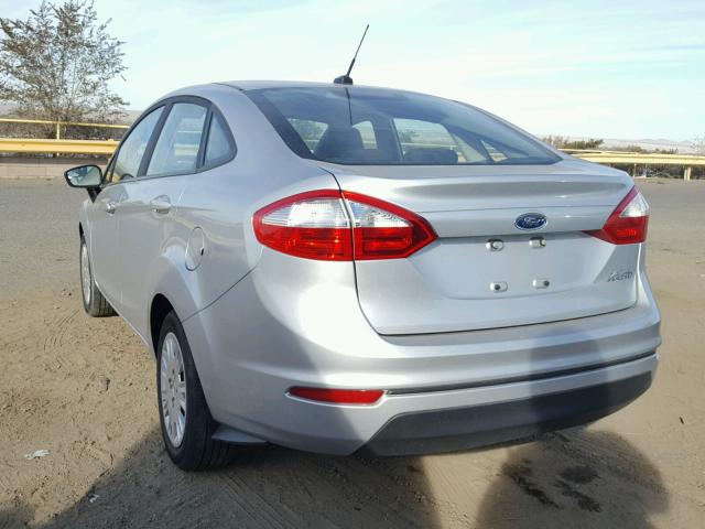 3FADP4AJ5GM139047 - 2016 FORD FIESTA S SILVER photo 3