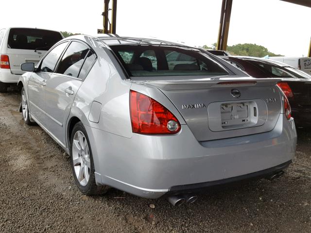 1N4BA41E97C812936 - 2007 NISSAN MAXIMA SE SILVER photo 3