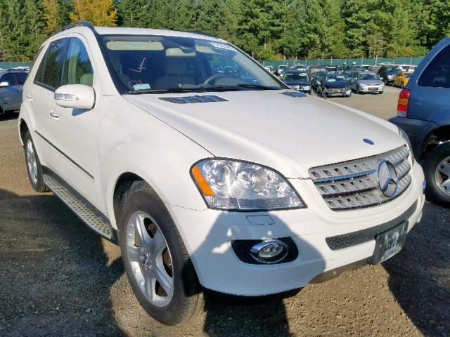 4JGBB22E08A409477 - 2008 MERCEDES-BENZ ML 320 CDI WHITE photo 1